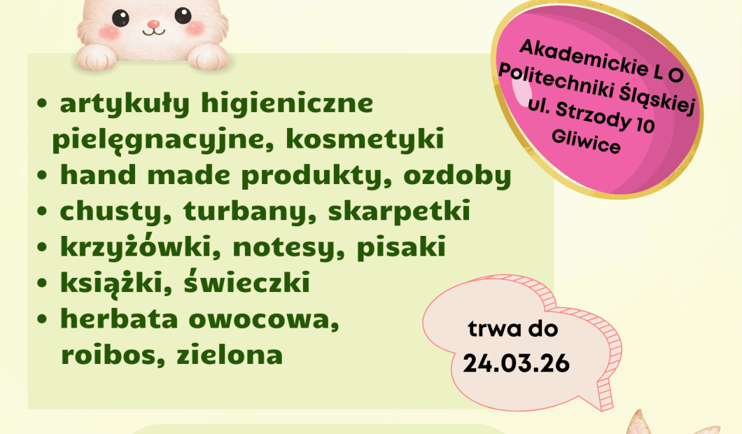 Zostań Zajączkiem Wielkanocnym! 